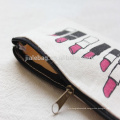 custom printed canvas makeup travel bag logo custom